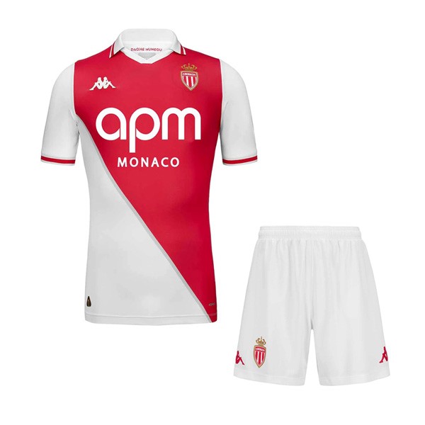 Camiseta AS Monaco 1st Niño 2024-2025